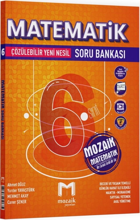 6.SINIF MOZAİK S.B. MATEMATİK - 2025-26