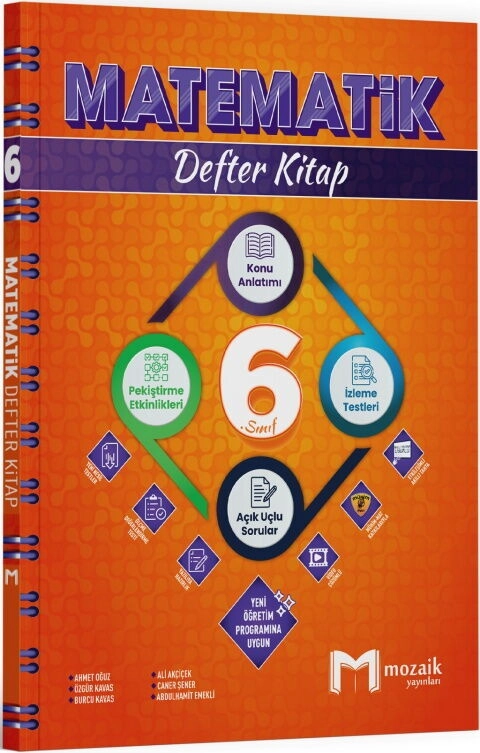 6.SINIF MOZAİK DEFTER MATEMATİK - 2025-26