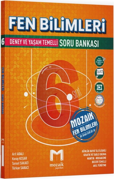 6.SINIF MOZAİK S.B. FEN BİLİMLERİ - 2025-26