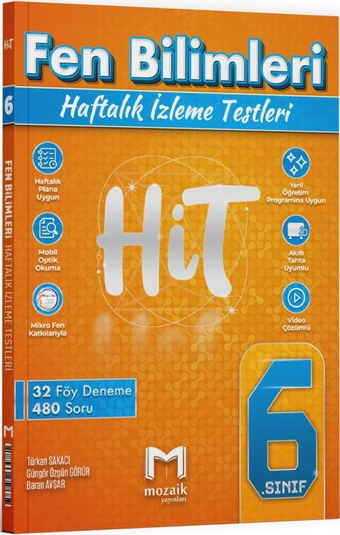 6.SINIF MOZAİK HİT 32 Lİ DENEME FEN BİLM. - 25-26