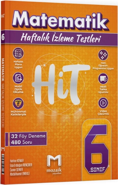 6.SINIF MOZAİK HİT 32 LI DENEME MATEMATİK - 25-26