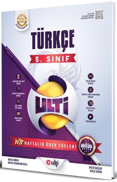 ULTİ 05.SINIF HF.ÖDEV FÖY (HÖF) TÜRKÇE - 25-26