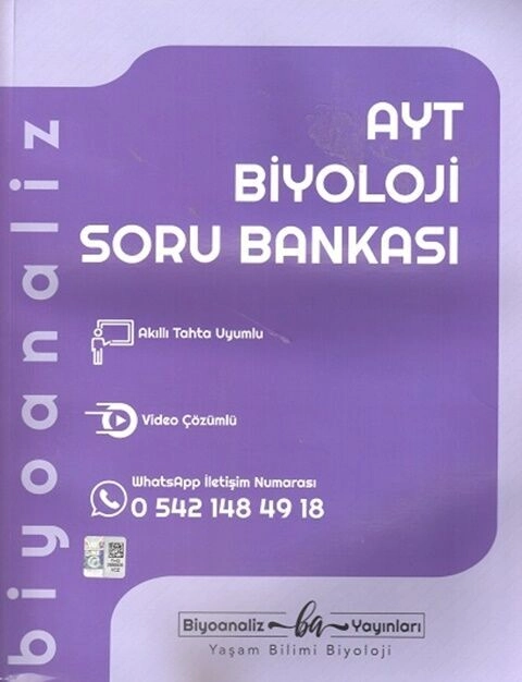 BİYOANALİZ YKS AYT S.B. BİYOLOJİ - 2025-26