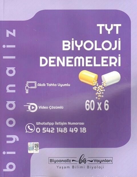 BİYOANALİZ TYT DENEME BİYOLOJİ - 2025-26