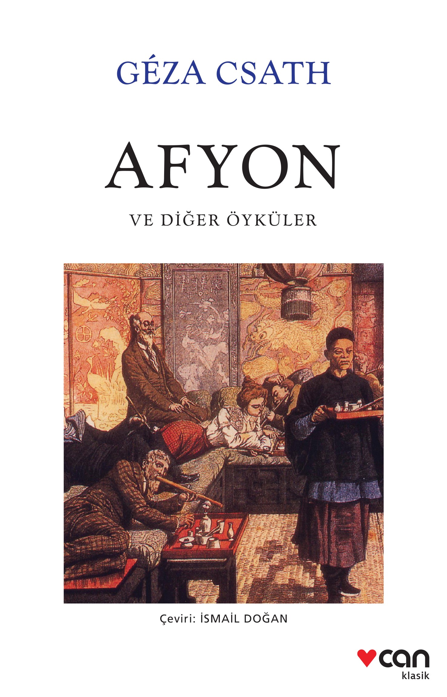 Afyon ve Diğer Öyküler Beyaz Kapak