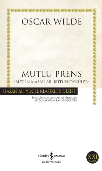 Mutlu Prens Bütün Masallar Bütün Öyküler Hasan Ali Yücel Klasikleri