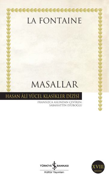 Masallar La Fontaine Hasan Ali Yücel Klasikleri