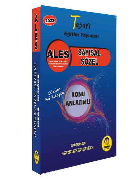 Tasarı 2022 Ales Sayısal Sözel Yetenek Konu Anlatım