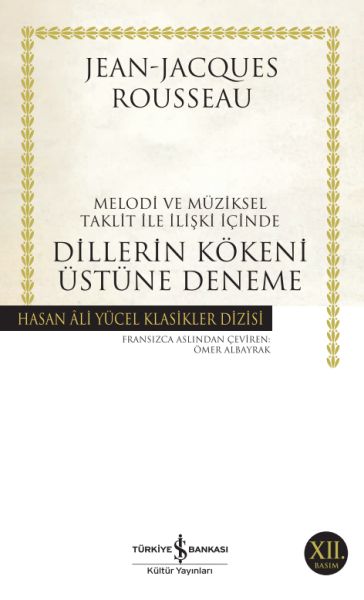 Dillerin Kökeni Üstüne Deneme Hasan Ali Yücel Klasikleri