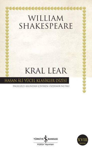Kral Lear Hasan Ali Yücel Klasikleri