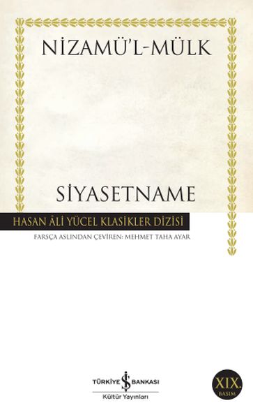 Siyasetname Hasan Ali Yücel Klasikleri