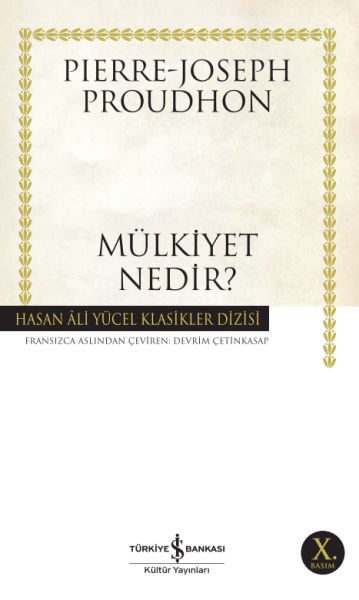 Mülkiyet Nedir Hasan Ali Yücel Klasikleri