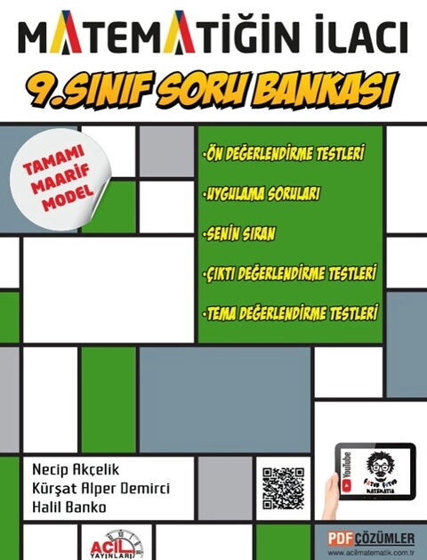 Acil Yayınları 9. Sınıf Matematiğin İlacı Soru Bankası 2027