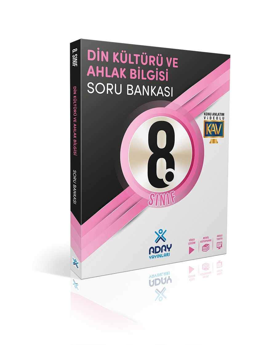 Aday 8. Sınıf Din Kültürü ve Ahlak Bilgisi Soru Bankası