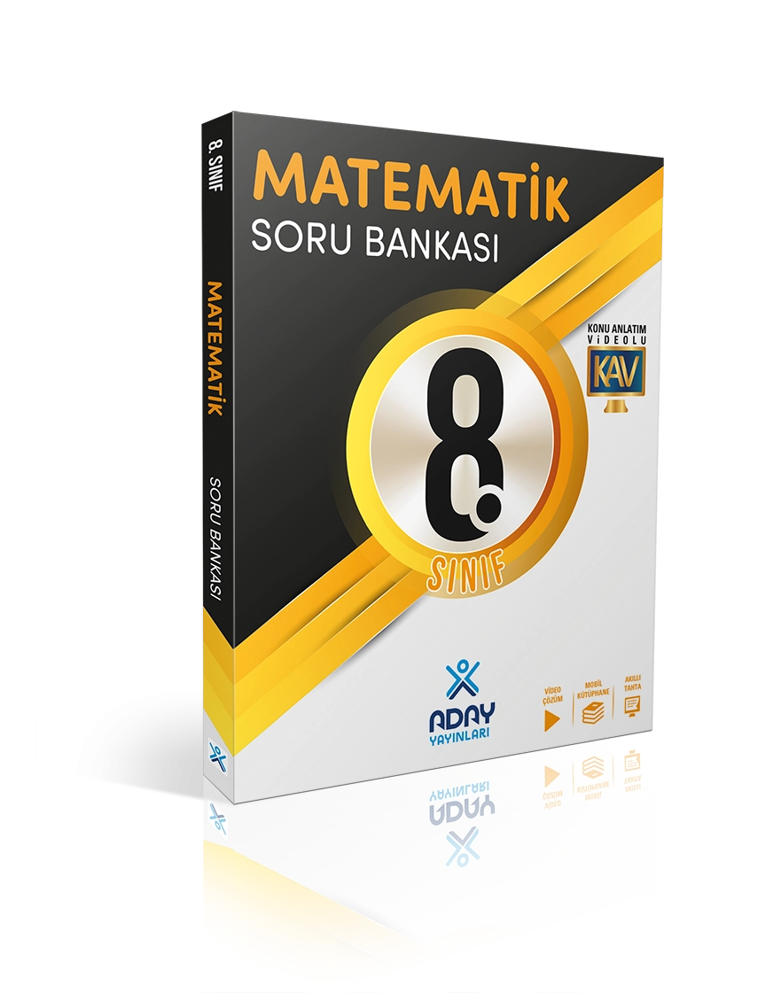 Aday Yayınları 8. Sınıf Matematik Soru Bankası