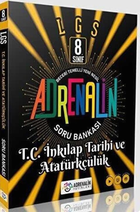 Adrenalin Yayınları 8.Sınıf İnkılap Tarihi Soru B.