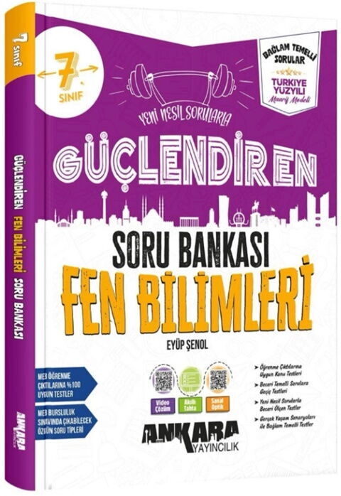   Ankara 7. Sınıf Fen Bilimleri Güçlendiren Soru Bankası  2026-2027 **YENİ**