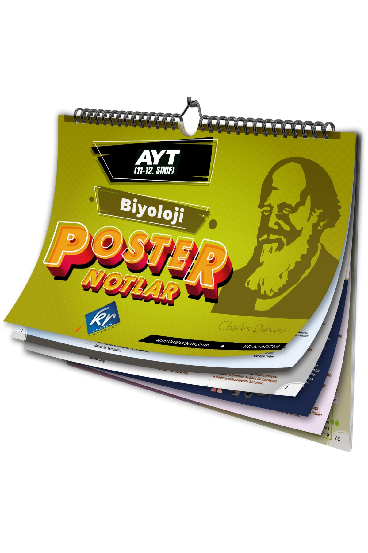 KR AKADEMİ AYT Biyoloji Poster Notlar