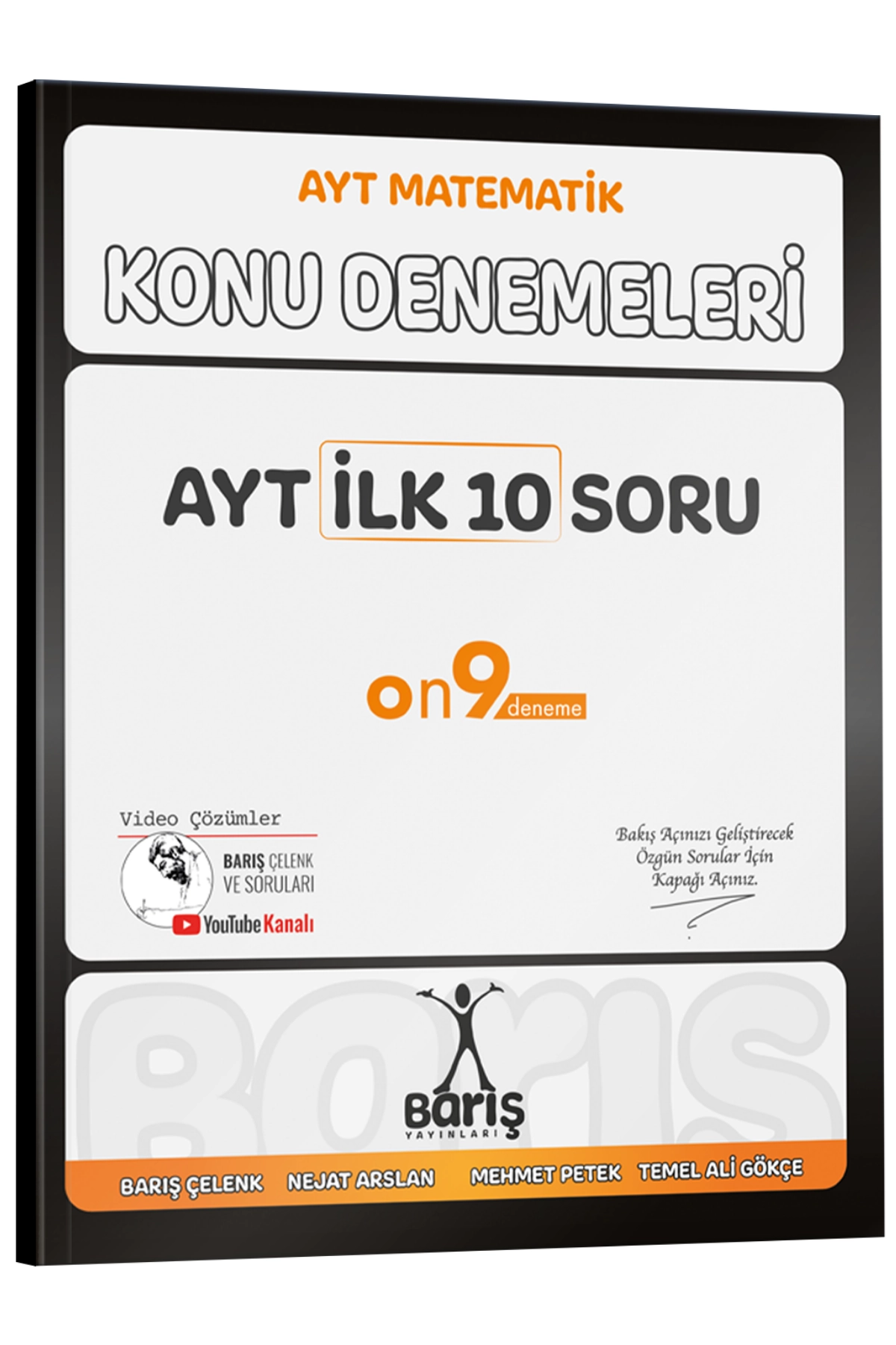 KR AKADEMİ Barış Yayınları AYT İlk 10 Soru Konu Denemeleri