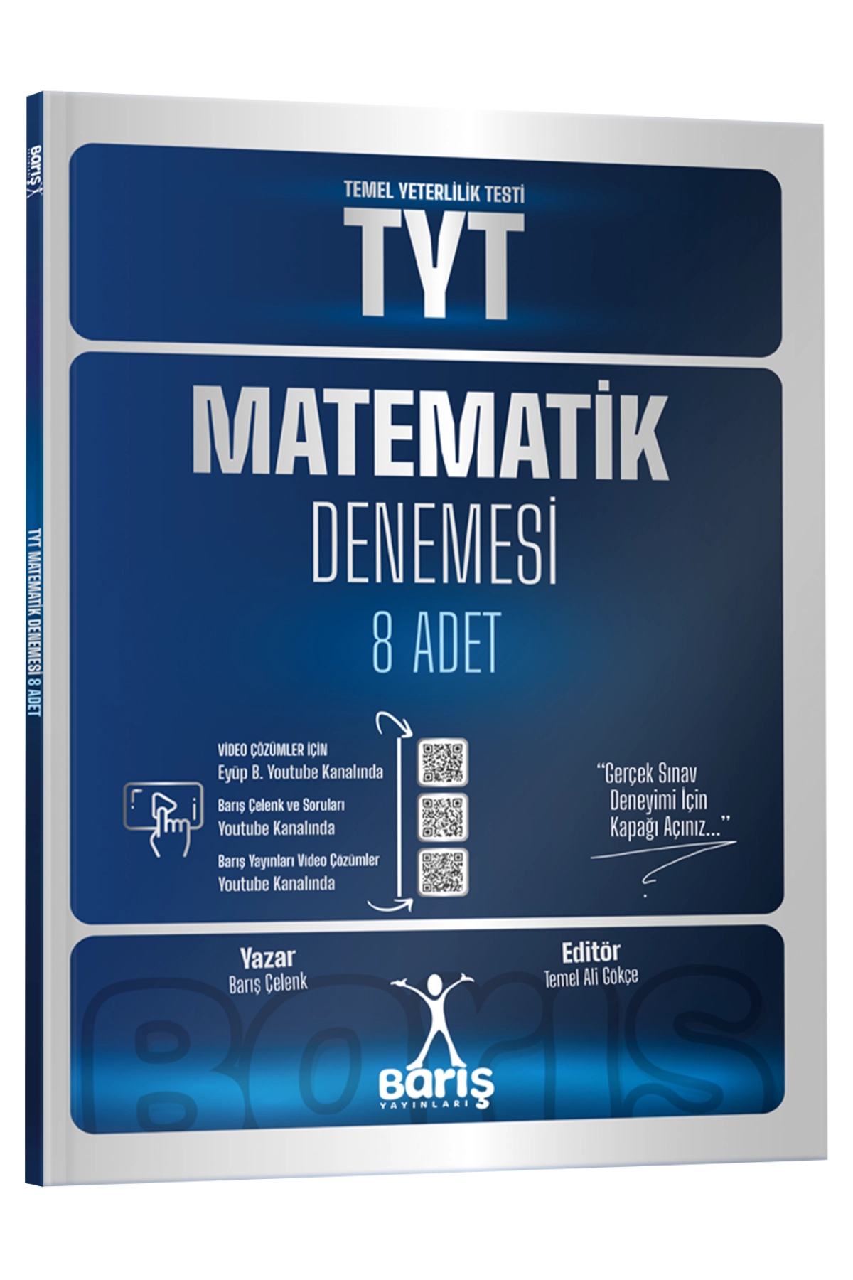 KR AKADEMİ Barış Yayınları TYT Matematik Denemesi 8 Adet