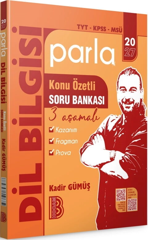 Benim Hocam Yayınları 2027 TYT KPSS MSÜ Parla Dil Bilgisi Konu Özetli Soru Bankası