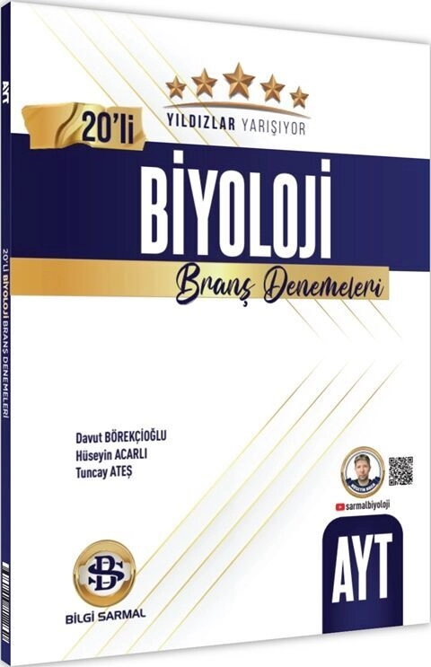 YILDIZLAR YARŞ.YKS AYT DNM 20 Lİ BİYOLOJİ -25
