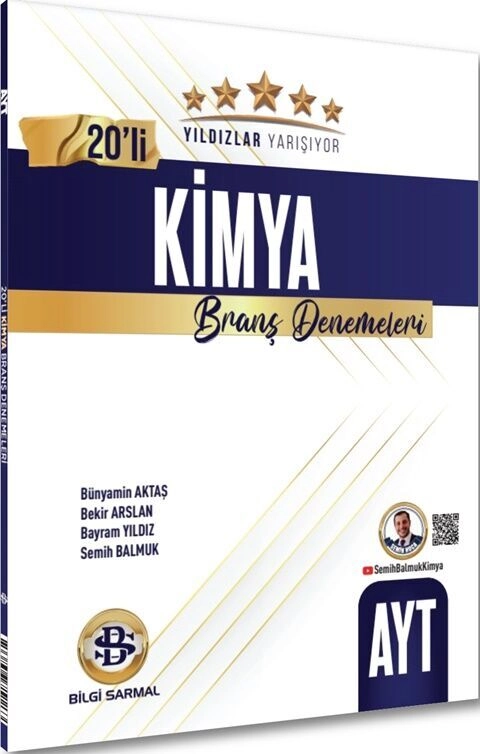 YILDIZLAR YARŞ.YKS AYT DENEME 20 Lİ KİMYA - 2025