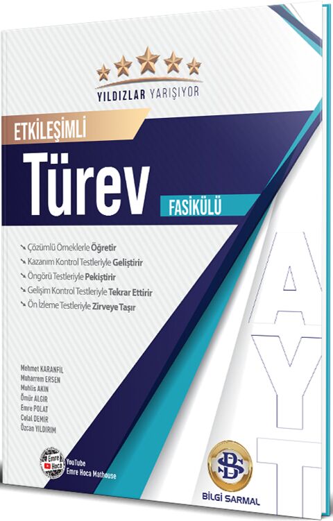 YILDIZLAR YARŞ.YKS AYT FASİKÜL TÜREV - 25-26