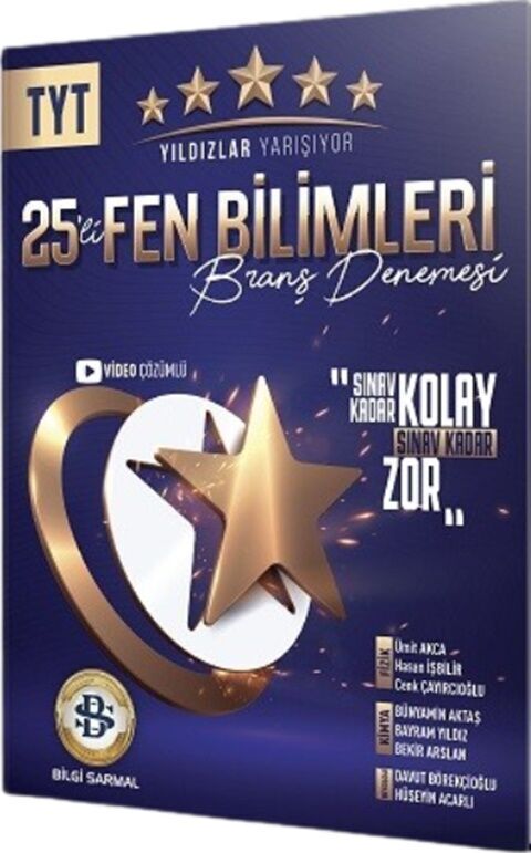 YILDIZLAR YARŞ.TYT DNM 25Lİ FEN BİLİMLER - 24-25