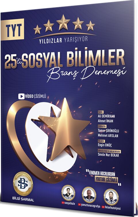 YILDIZLAR YARŞ.TYT DENEME 25Lİ SOSYAL BİLM - 24-25