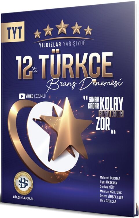 YILDIZLAR YARŞ.TYT DENEME 12 Lİ TÜRKÇE  - 24-25