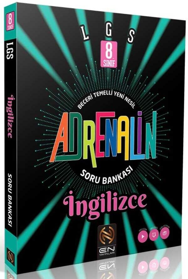 En Yayınları 8.Sınıf Adrenalin İngilizce Soru Bank