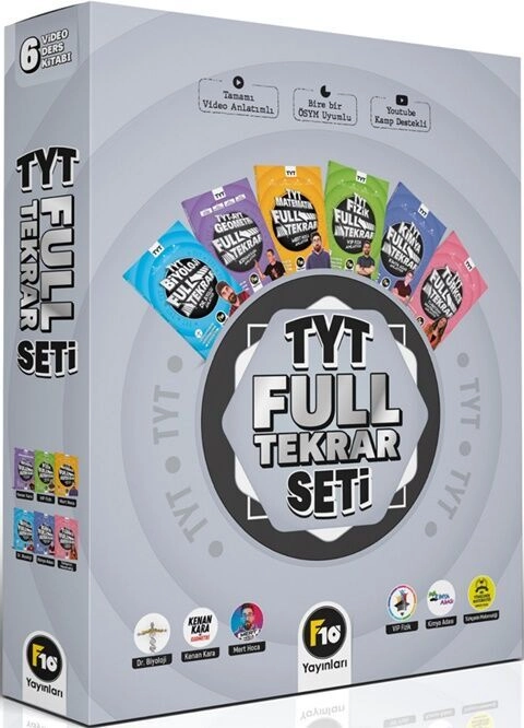 F10 Yayınları TYT Full Tekrar Seti