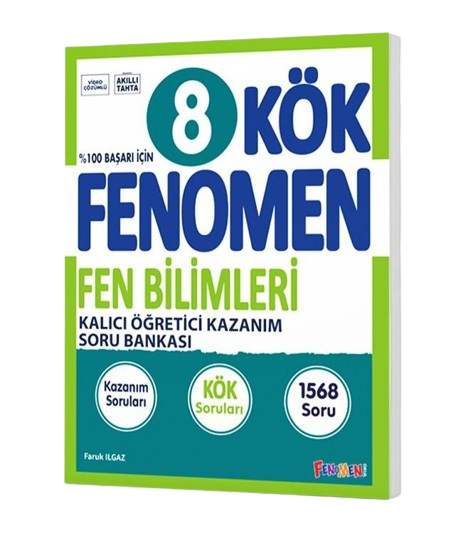 Fenomen 8 Kök Fen Bilimleri Soru Bankası