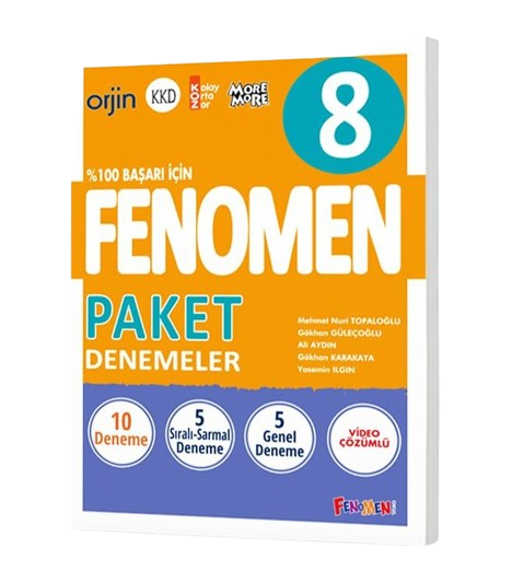Fenomen 8 Tüm Dersler Paket Denemeler (10 Deneme)