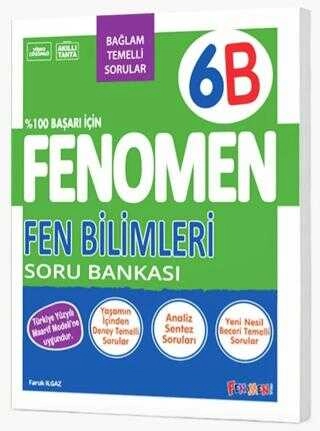 Fenomen Okul Yayınları 6. Sınıf Fen Bilimleri B Soru Bankası 2026-2027 **YENİ**