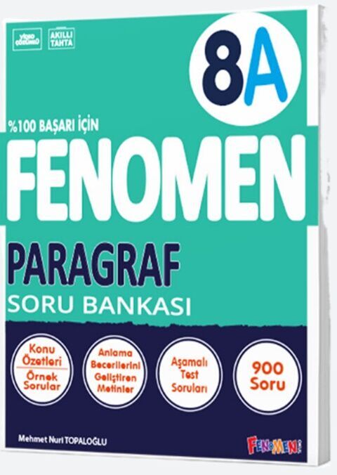 Fenomen 8 Paragraf Soru Bankası (A)