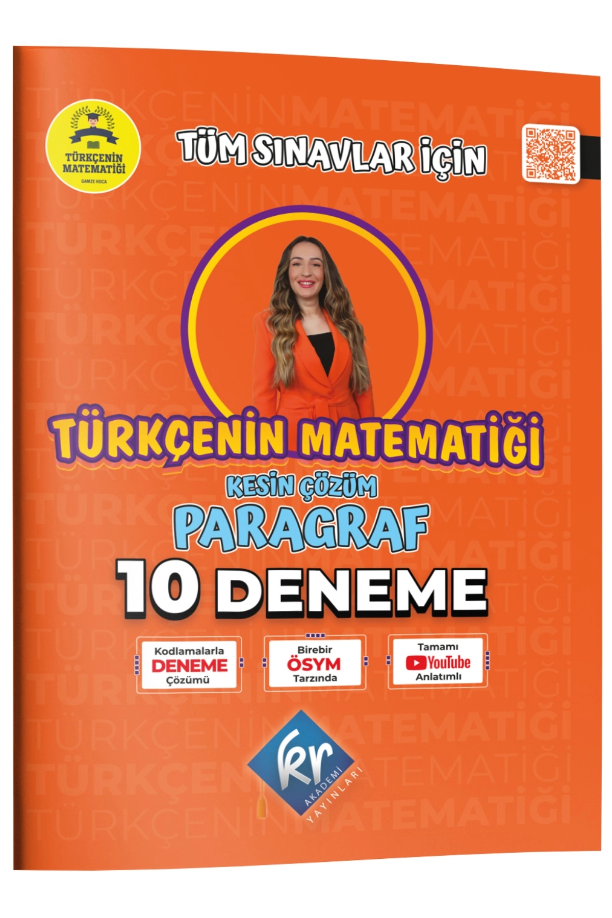KR AKADEMİ Gamze Hoca Türkçenin Matematiği Tüm Sınavlar İçin Paragraf 10 Deneme