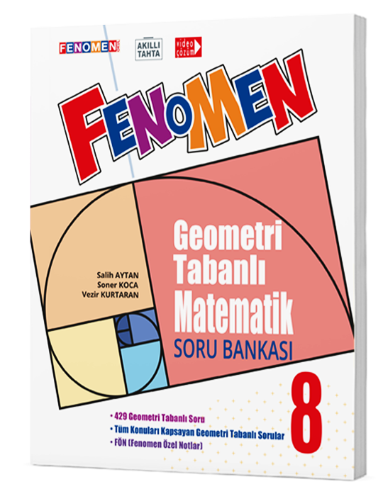 Fenomen 8 Geometri Tabanlı Matematik Soru Bankası (B)