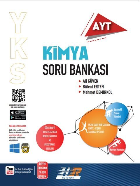 YKS AYT HIZ ve RENK S.B. KİMYA - 2025-26