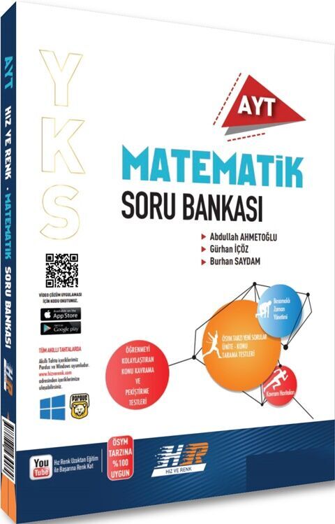 YKS AYT HIZ ve RENK S.B. MATEMATİK - 2025-26