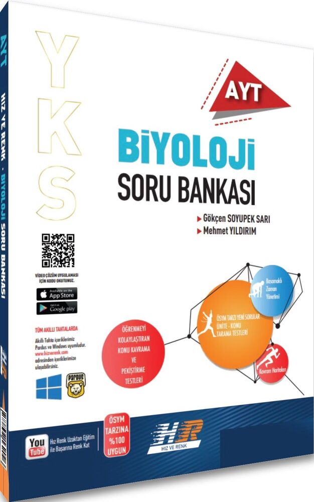 YKS AYT HIZ ve RENK S.B. BİYOLOJİ - 2025-26