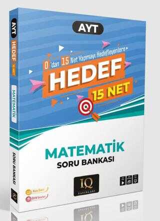 IQ Yayınları AYT Hedef 15 Net Matematik Soru Bankası 2025
