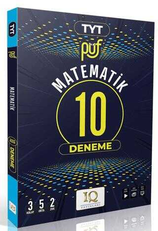 IQ YAYINLARI TYT MATEMATİK PÜF 10 BRANŞ DENEMESİ **YENİ**2025