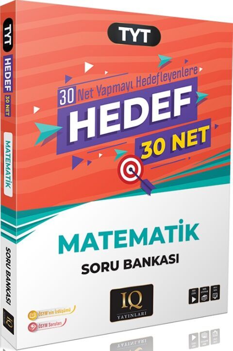 IQ Yayınları TYT Matematik Hedef 30 Soru Bankası **YENİ**2025