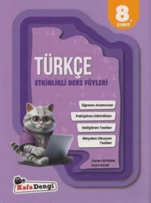 Kafa Dengi 8. Sınıf Türkçe Etkinlikli Ders Föyleri 2025-26 YENİ