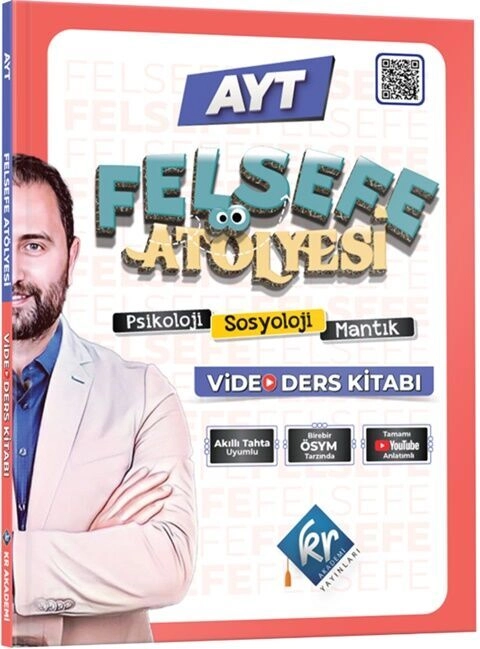 KR AKADEMİ Felsefe Atölyesi AYT Felsefe Video Ders Kitabı