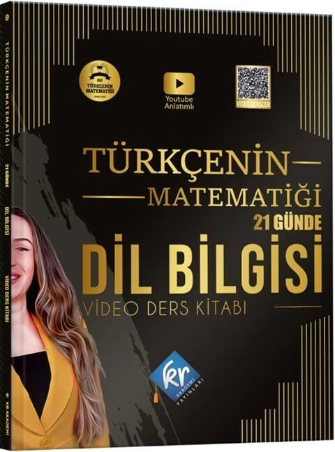 KR AKADEMİ Gamze Hoca Türkçenin Matematiği Tüm Sınavlar İçin 21 Günde Dil Bilgisi Video Ders Kitabı
