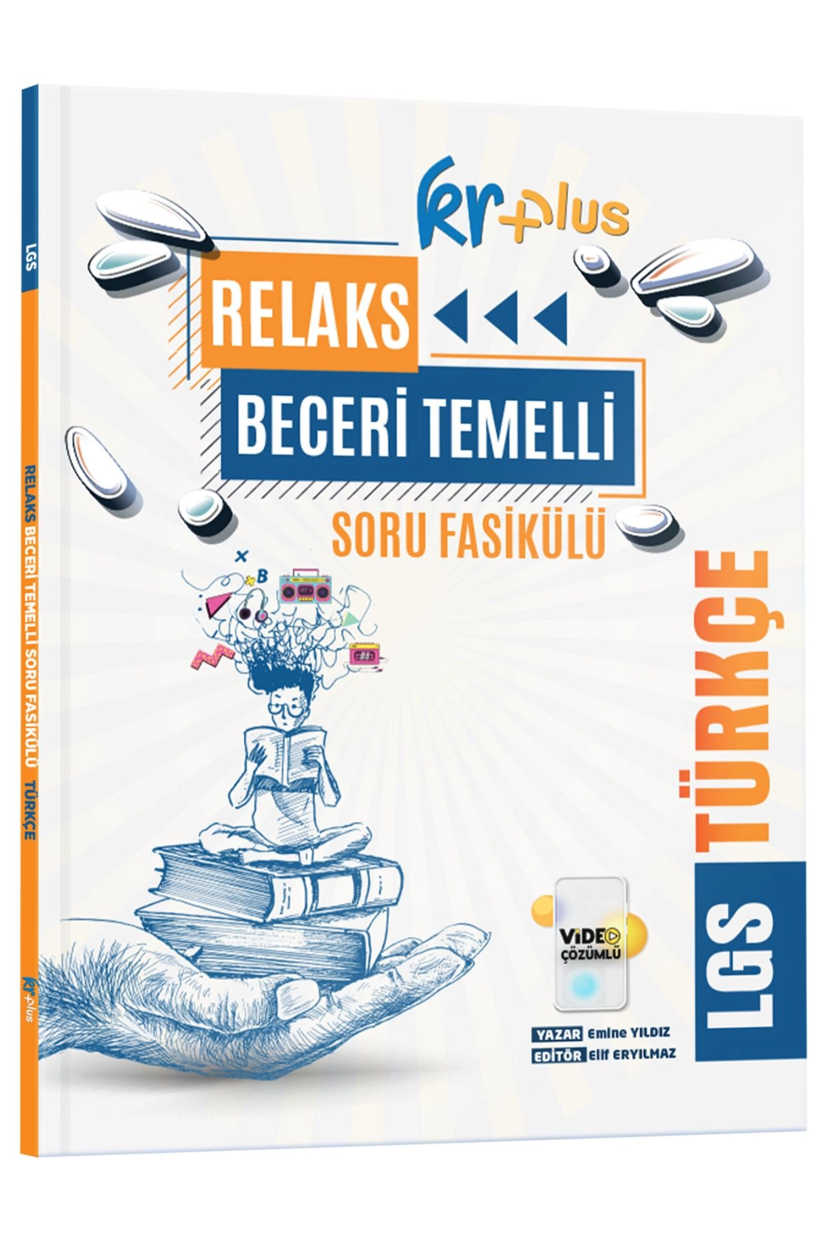 KR AKADEMİ KR Plus LGS Relaks Türkçe Soru Fasikülü