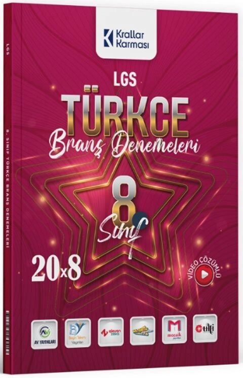KRALLAR KARMASI 8.SINIF 20*8 DENEME TÜRKÇE -2025